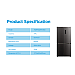 Midea Refrigerator (Inverter,Four door,431L,wifi control)